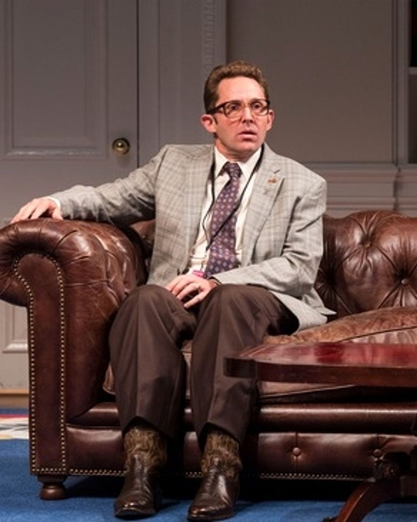 Photo Flash: First Look at Felicity Huffman, Ed Begley, Jr and More in NOVEMBER at the Taper  Image