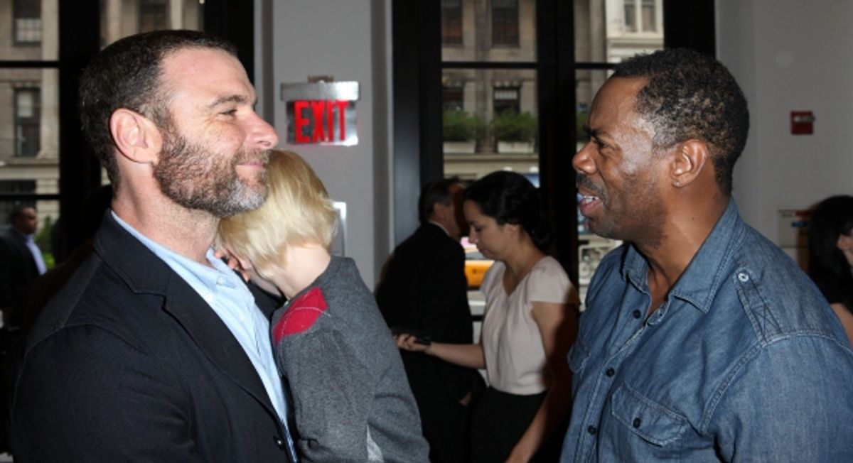 Liev Schreiber and Coleman Domingo at 