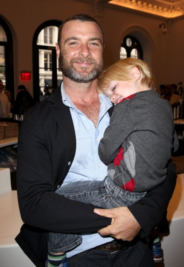 Liev Schreiber with son Alexander Photo
