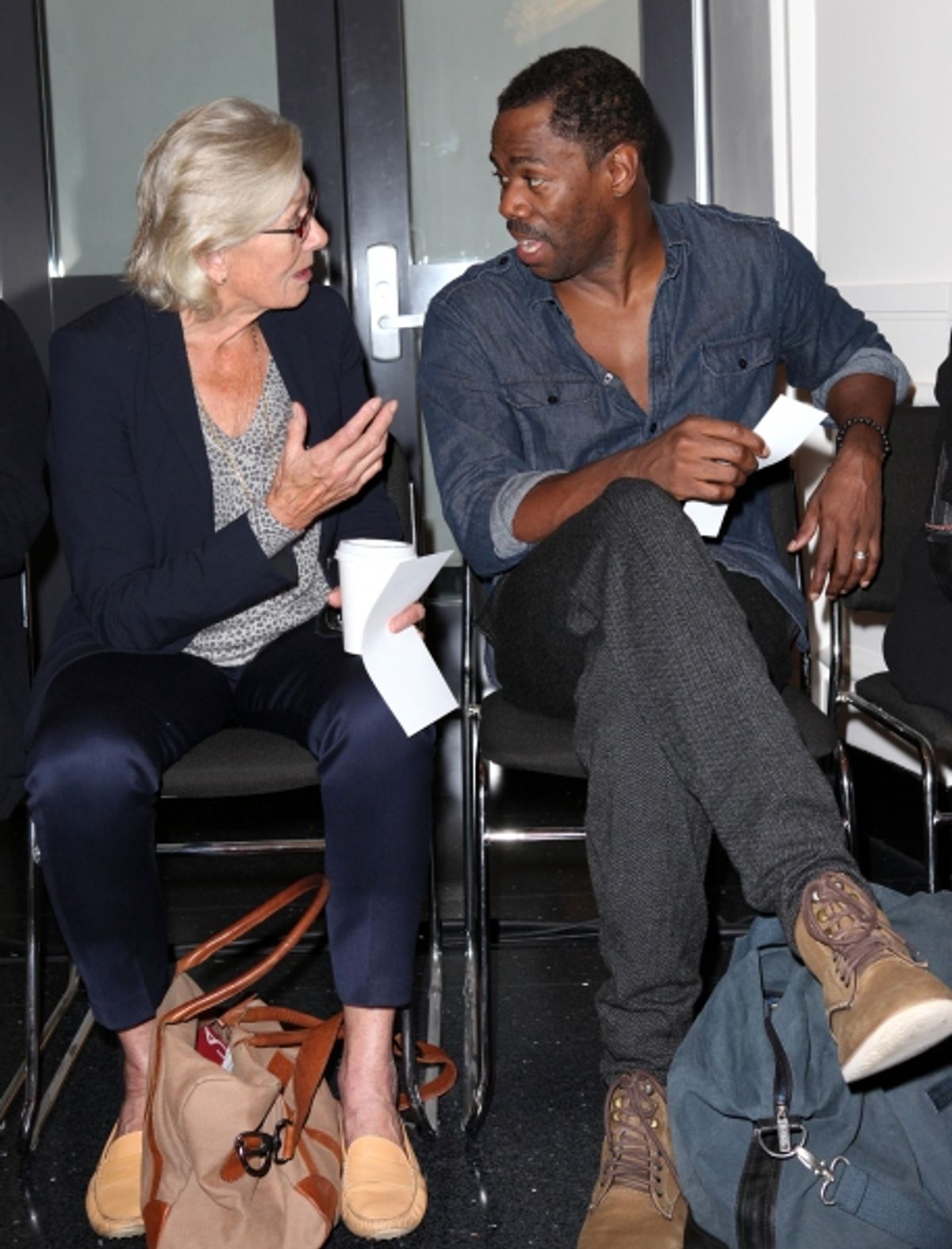 Vanessa Redgrave and Coleman Domingo at 