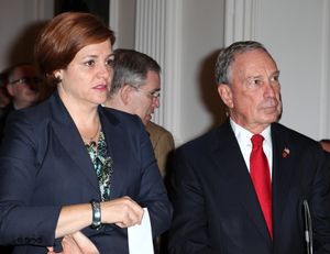 City Council Speaker Christine Quinn & Mayor Michael Bloomberg Photo