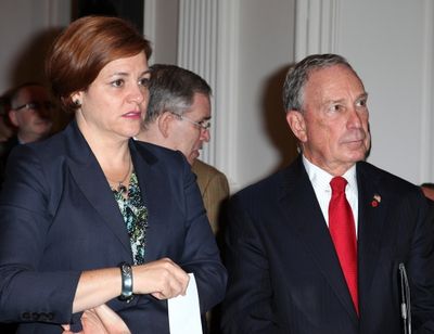 City Council Speaker Christine Quinn & Mayor Michael Bloomberg Photo