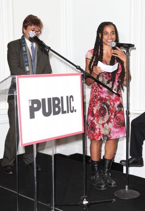Oskar Eustis and Suzan-Lori Parks Photo
