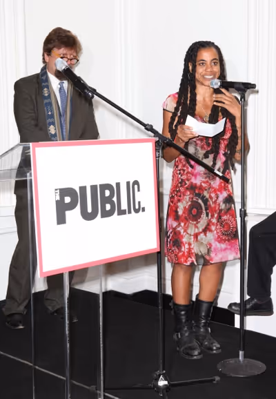 Oskar Eustis and Suzan-Lori Parks Photo
