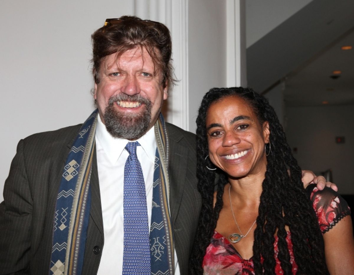 Oskar Eustis and Suzan-Lori Parks at 