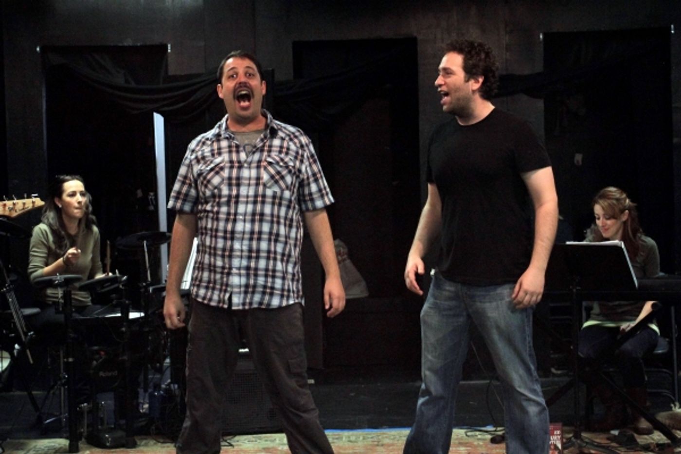 Photo Coverage: In Rehearsal with THE OTHER JOSH COHEN  Image