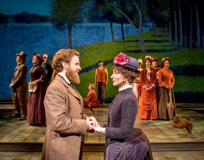Jason Danieley and Carmen Cusack Photo