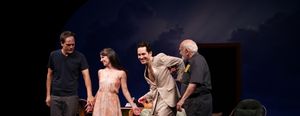 Michael Shannon, Kate Arrington, Paul Rudd and Ed Asner Photo