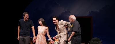 Michael Shannon, Kate Arrington, Paul Rudd and Ed Asner Photo