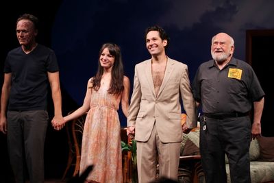 Michael Shannon, Kate Arrington, Paul Rudd and Ed Asner  Photo