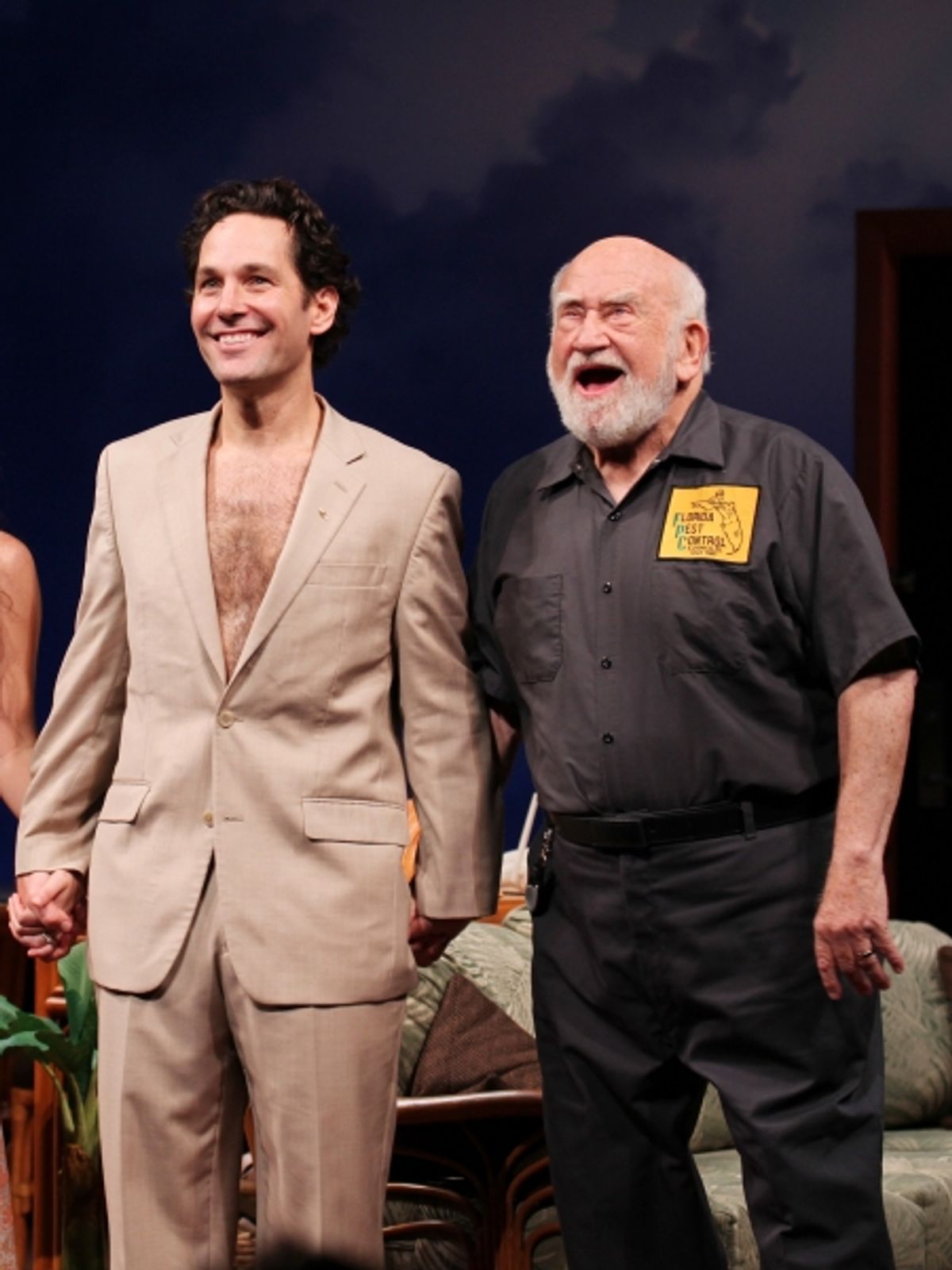 Paul Rudd and Ed Asner  at 
