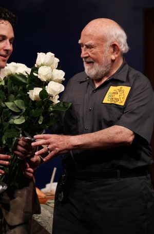 Paul Rudd and Ed Asner Photo