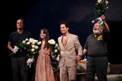 Michael Shannon, Kate Arrington, Paul Rudd and Ed Asner Photo