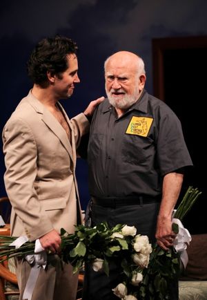 Paul Rudd and Ed Asner  Photo