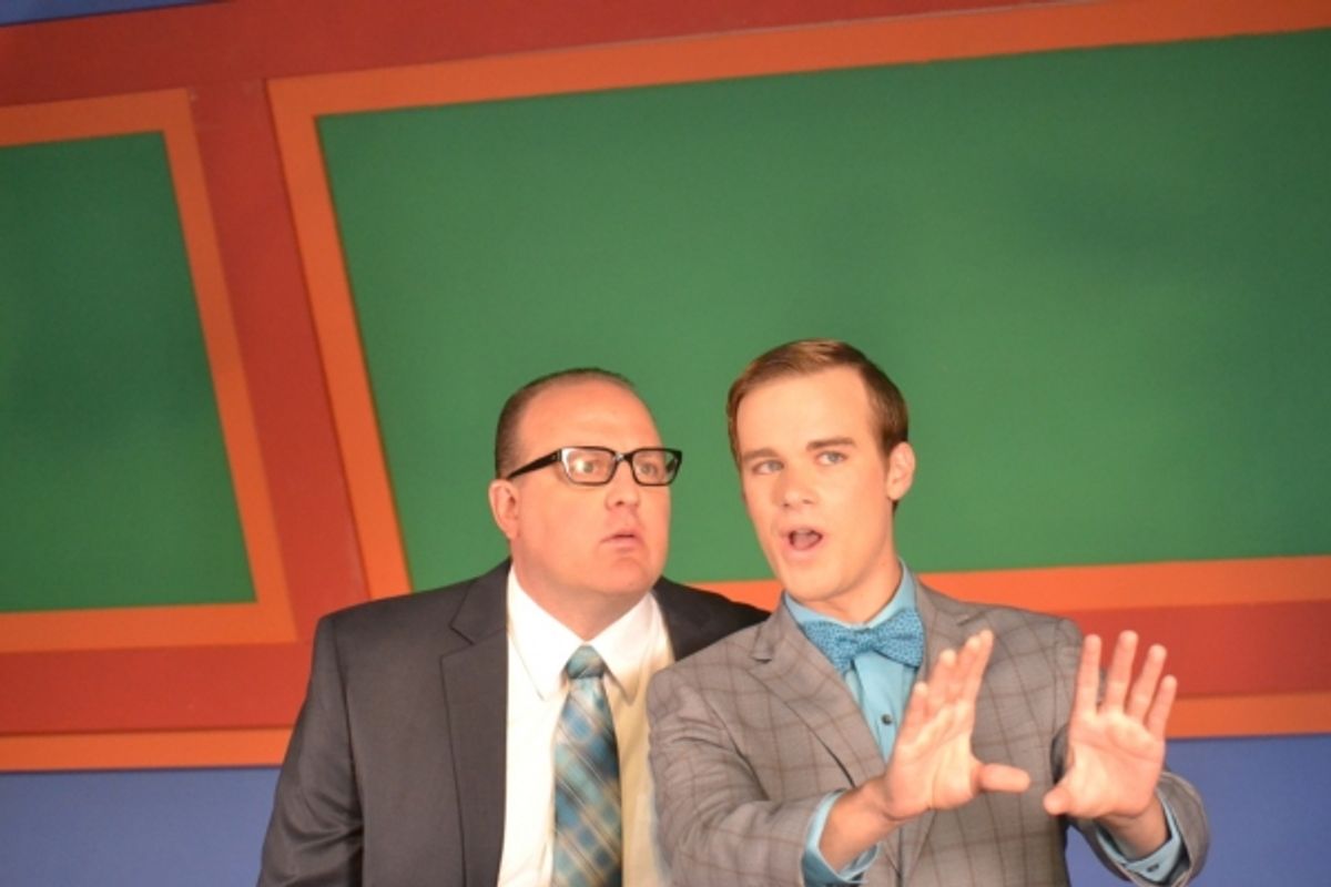 Kevin Covert (J.B. Biggley) and Nathan Jentink (Finch)  at 