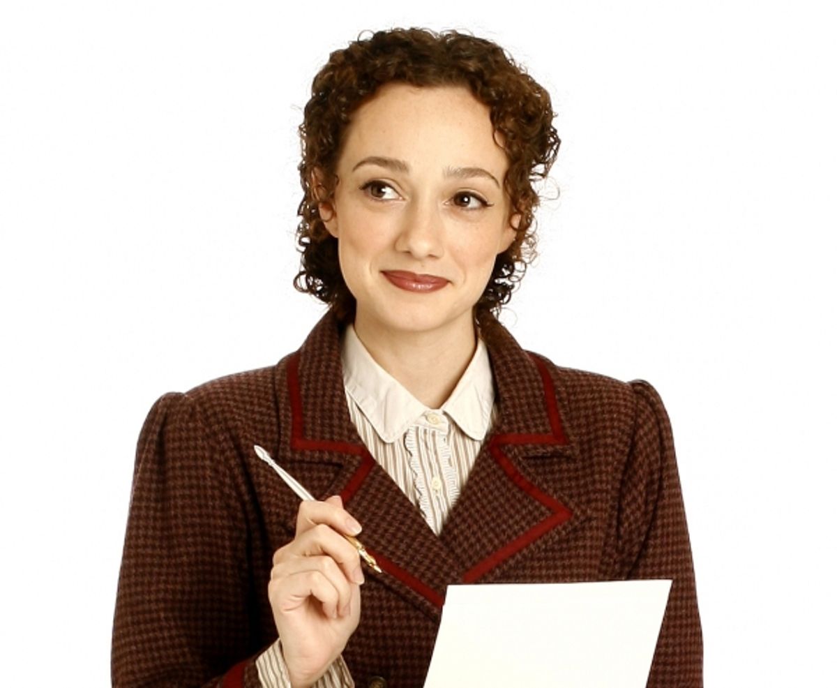 Megan McGinnis as Jerusha Abbott at 