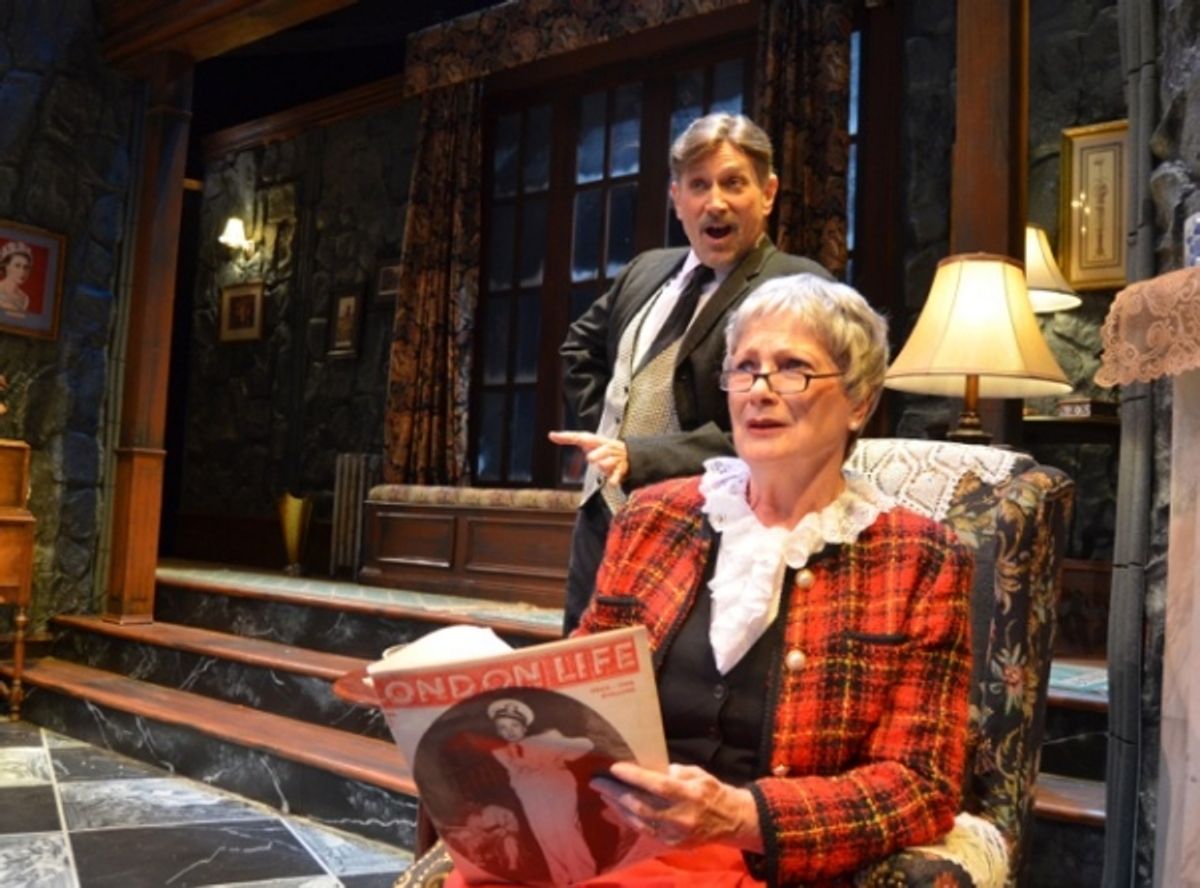 David Edwards is Mr Paravicini and Kathleen Huber is Mrs Boyle at 