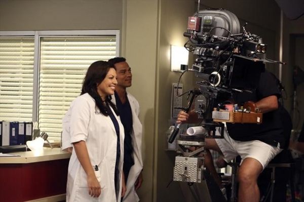 Photo Flash: Behind-The-Scenes Look at Last Night's GREY'S!  Image