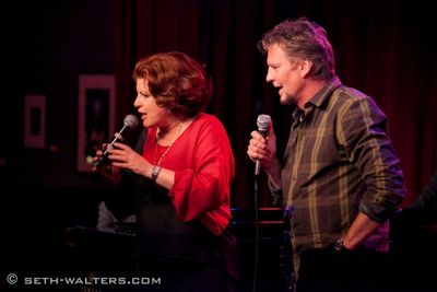 Klea Blackhurst and Kenny Loggins Photo