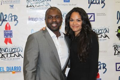 Joshua Henry and Karen Olivo  Photo