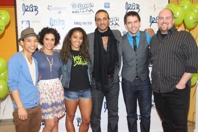 Tony Vo, Cindy Fernandez, Sasha Hollinger, Ari Stachel, Andy Herr and Jason Burrow  Photo