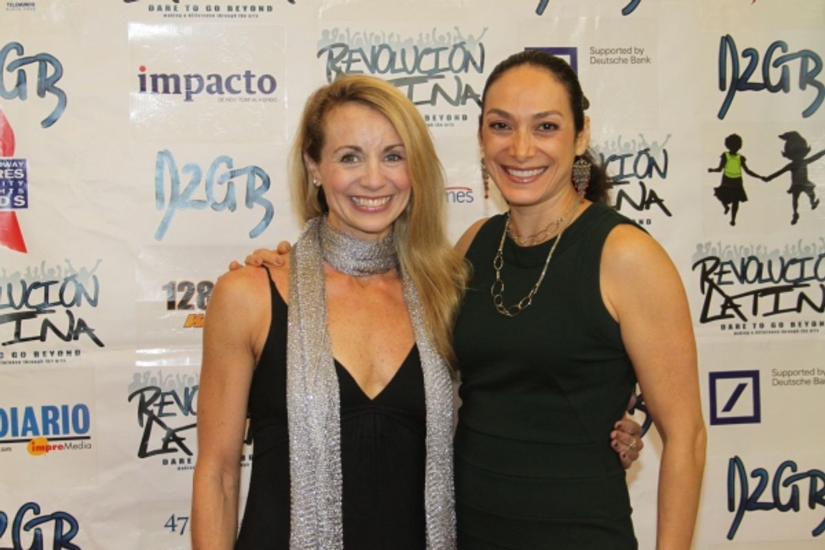 Kimberly Newman and Gabriela Garcia 
 at 