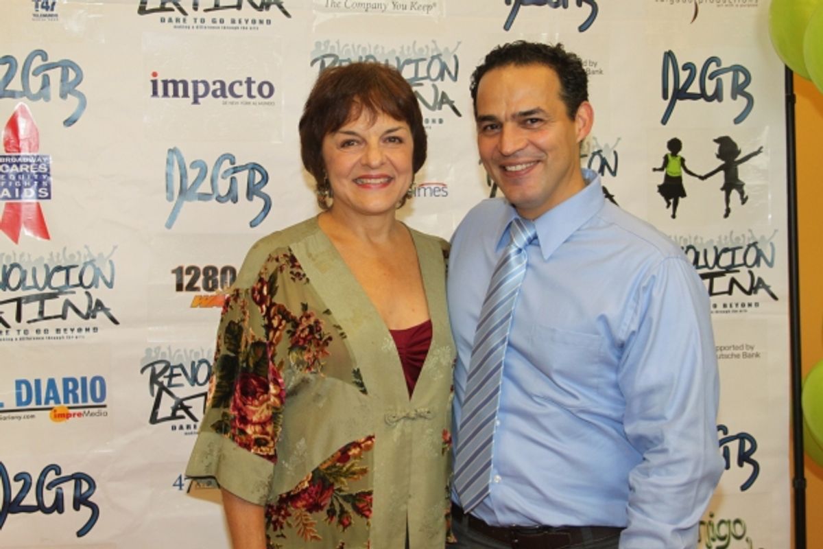 Priscilla Lopez and Ruben Flores   at 