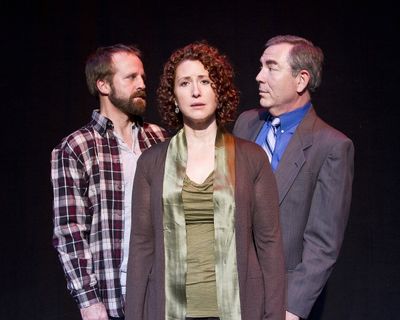 Becky (Rebecca Scholtec) leads a double life, with her husband Joe, (John Michael Gra Photo