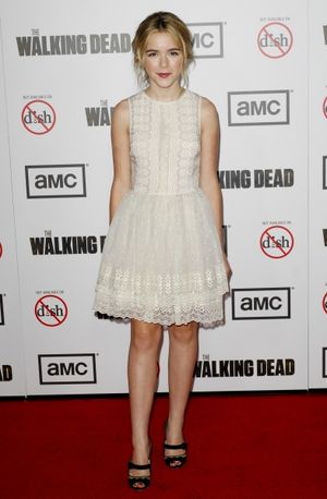 Kiernan Shipka 'The Walking Dead' Season 3 TV Series premiere (Photo by Picture Perfe Photo
