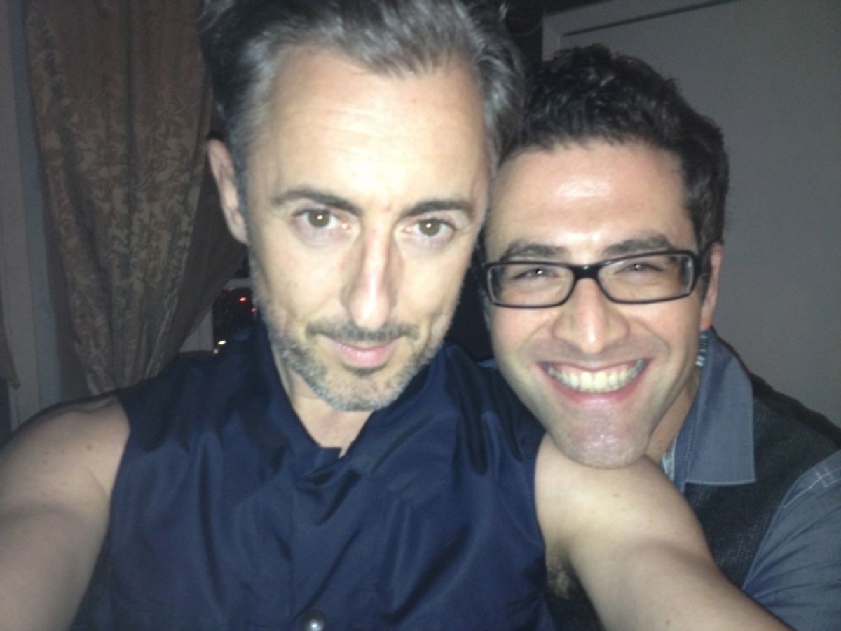 Alan Cumming and Ben Rimalower at 