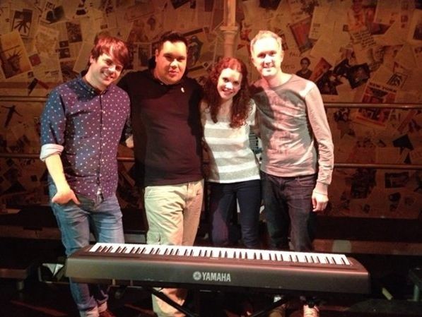 Photo Flash: Saturday Intermission Pics, Oct 6 - Perez Hilton's Last NEWSical Shot, ANYTHING GOES' First Tour Pic and More! — photo 16 of 29