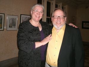 Alison C. Vesely and David Rice @ BroadwayWorld Alison C. Vesely and David Rice Photo