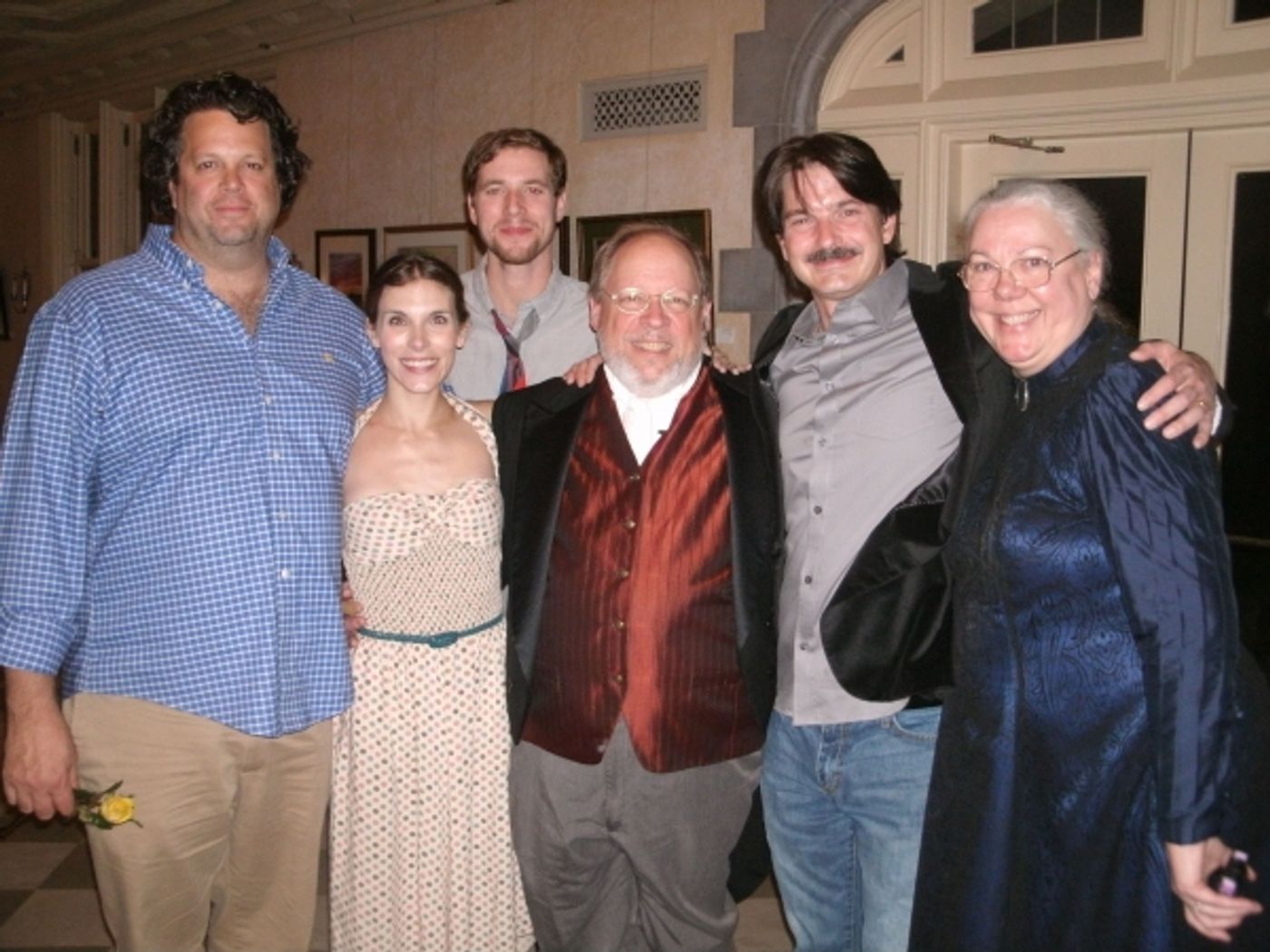 Photo Flash: First Folio Theatre's THE MADNESS OF EDGAR ALLAN POE: A LOVE STORY Opening Night  Image