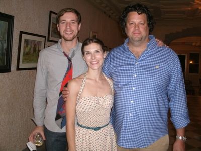 Michael Holding, Diane Mair, Michael Goldberg Photo