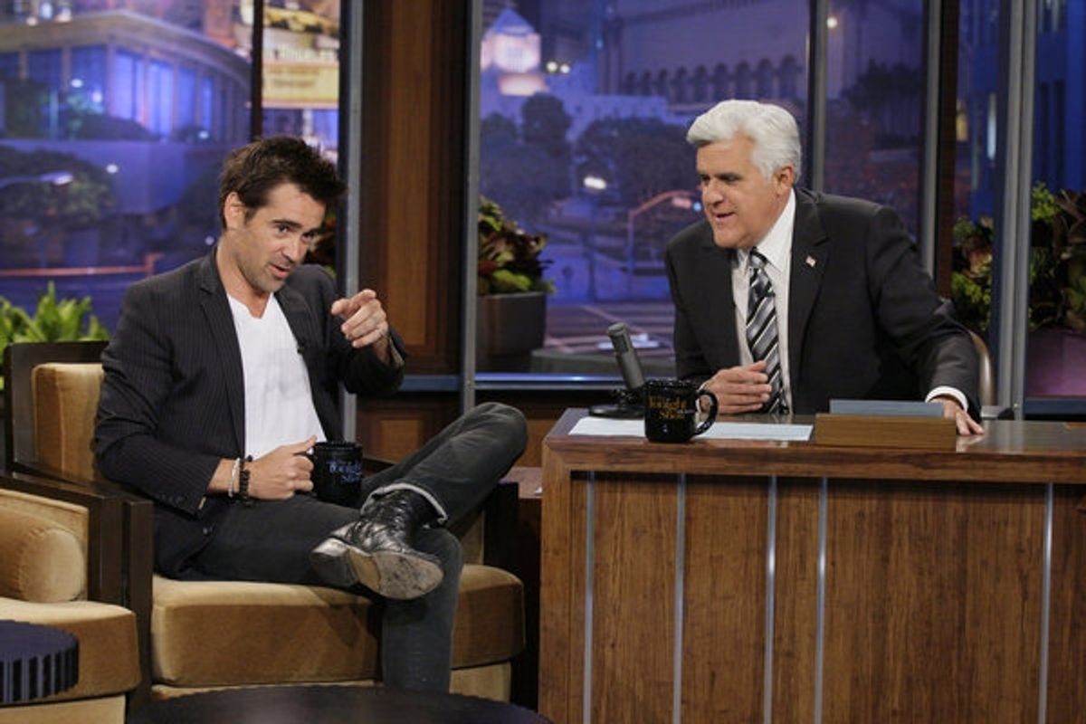 Colin Farrell, Jay Leno at 