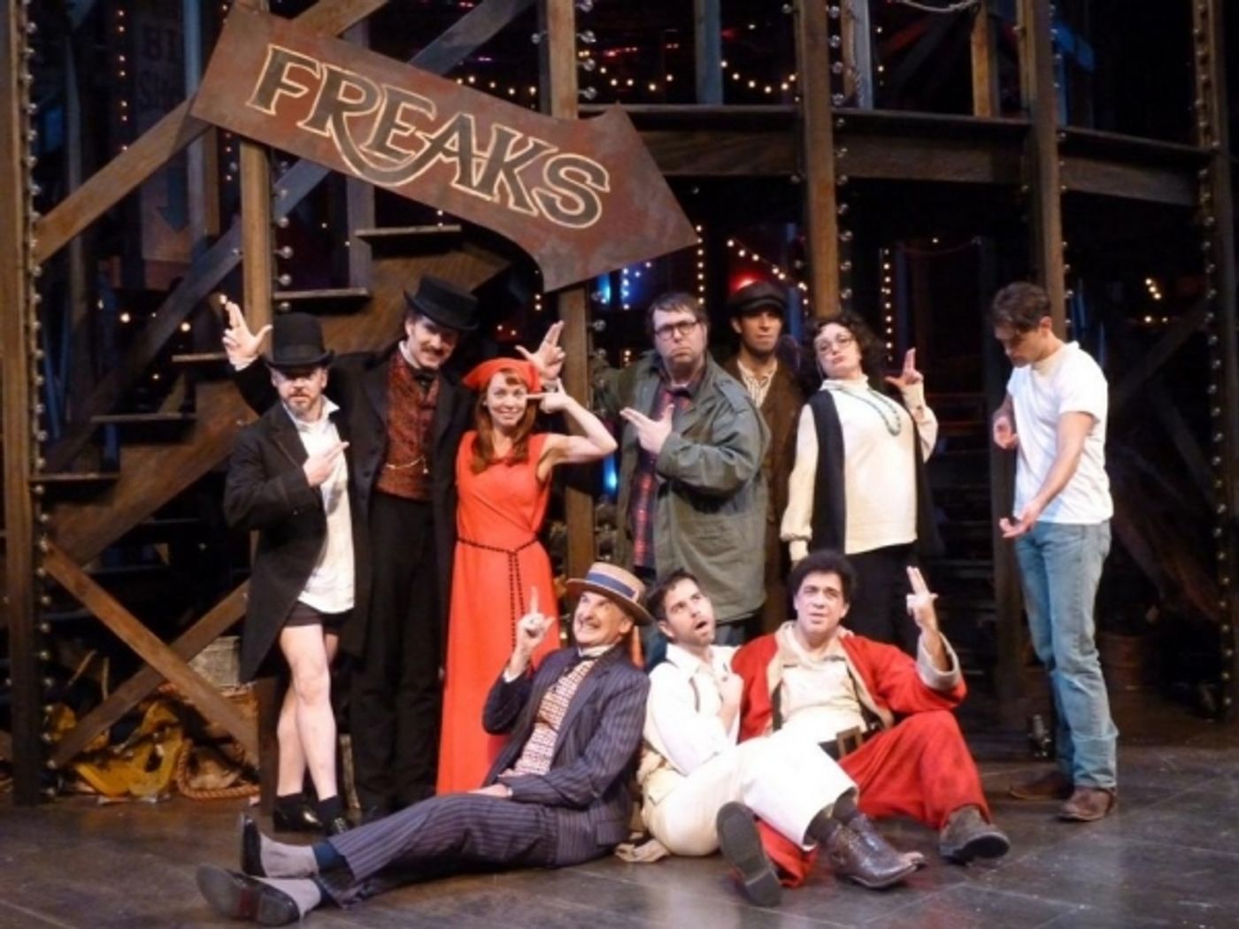 Photo Flash: Saturday Intermission Pics, October 6 - Part 2 - PHANTOM Supports PBS, Hello from Paper Mill's A CHORUS LINE and More! Image