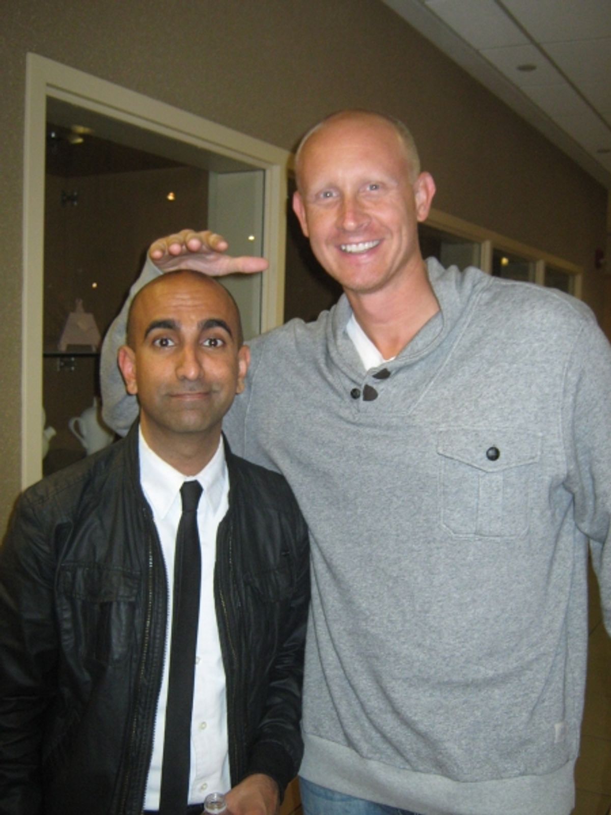 Rajiv Satyal and Chris Mack 
 at 