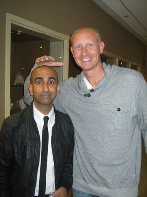 Rajiv Satyal and Chris Mack 
 Photo