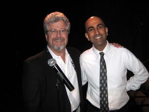 Michael Flannery and Rajiv Satyal
 Photo