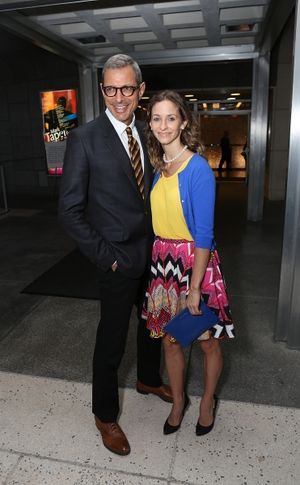 From left, Jeff Goldblum and Emilie Livingston pose during the arrivals for the opening night performance of "November" at the Center Theatre Group/Mark Taper Forum on Sunday, Oct. 7, 2012, in Los Angeles, Calif. (Photo by Ryan Miller/Capture Imagi
@ BroadwayWorld From left, Jeff Goldblum and Emilie Livingston pose during the arrivals for the openi Photo