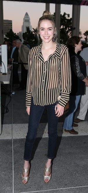 Spencer Locke poses during the arrivals for the opening night performance of "Novembe Photo