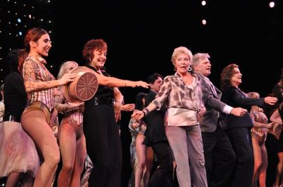 Gabrielle Ruiz, Priscilla Lopez, Mitzi Hamilton, Kelly Bishop, Rachelle Rak and cast  Photo