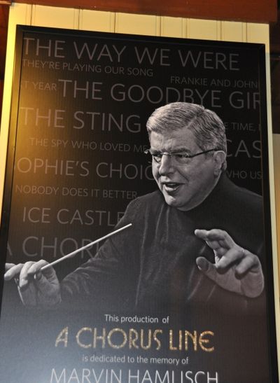 A Chorus Line at Paper Mill Playhouse dedicates the run to Marvin Hamlisch
 Photo