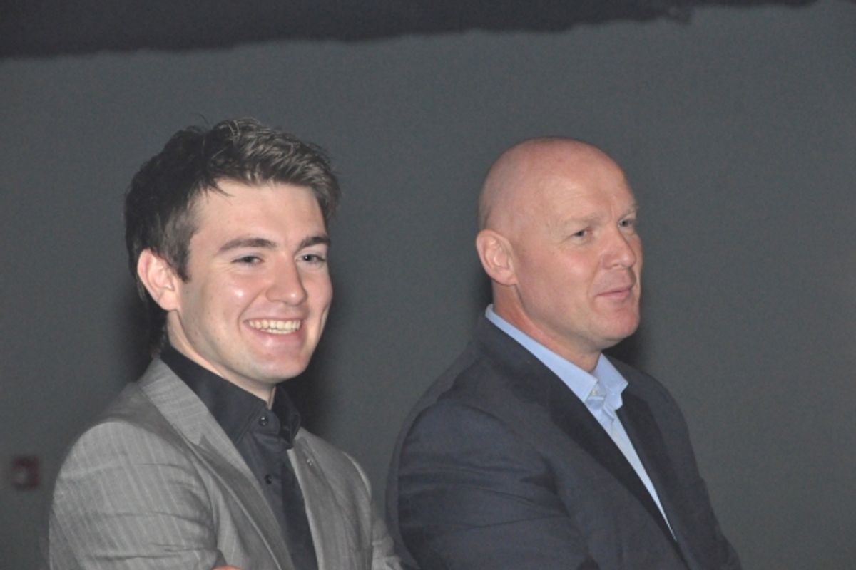 Emmet Cahill and George Donaldson at 