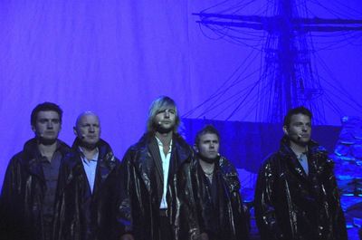 Emmet Cahill, George Donaldson, Keith Harkin, Neil Byrne and Ryan Kelly Photo