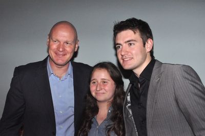 George Donaldson and Emmet Cahill meet the fans
 Photo