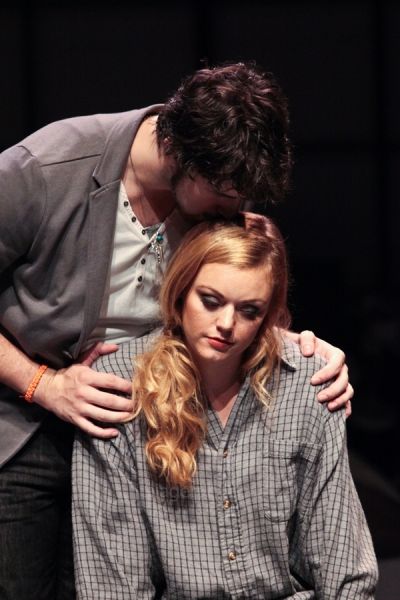 Justin Rugg as Alex and Ruth Kennedy as Ellen
 Photo