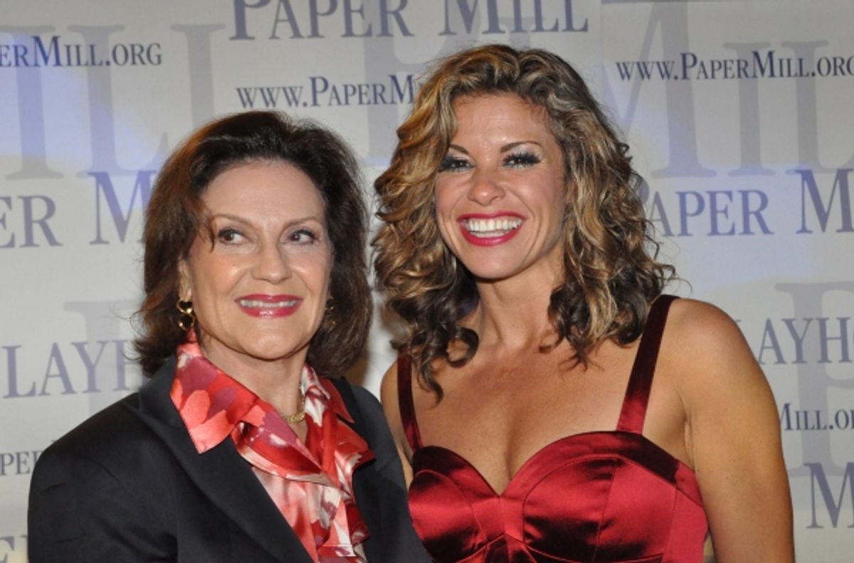 Kelly Bishop and Rachelle Rak at 