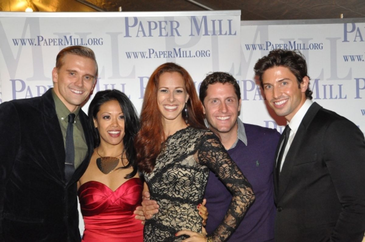 Adam Perry, J. Elaine Markos, Heather Parcells, Kurt Domoney and Nick Adams at 