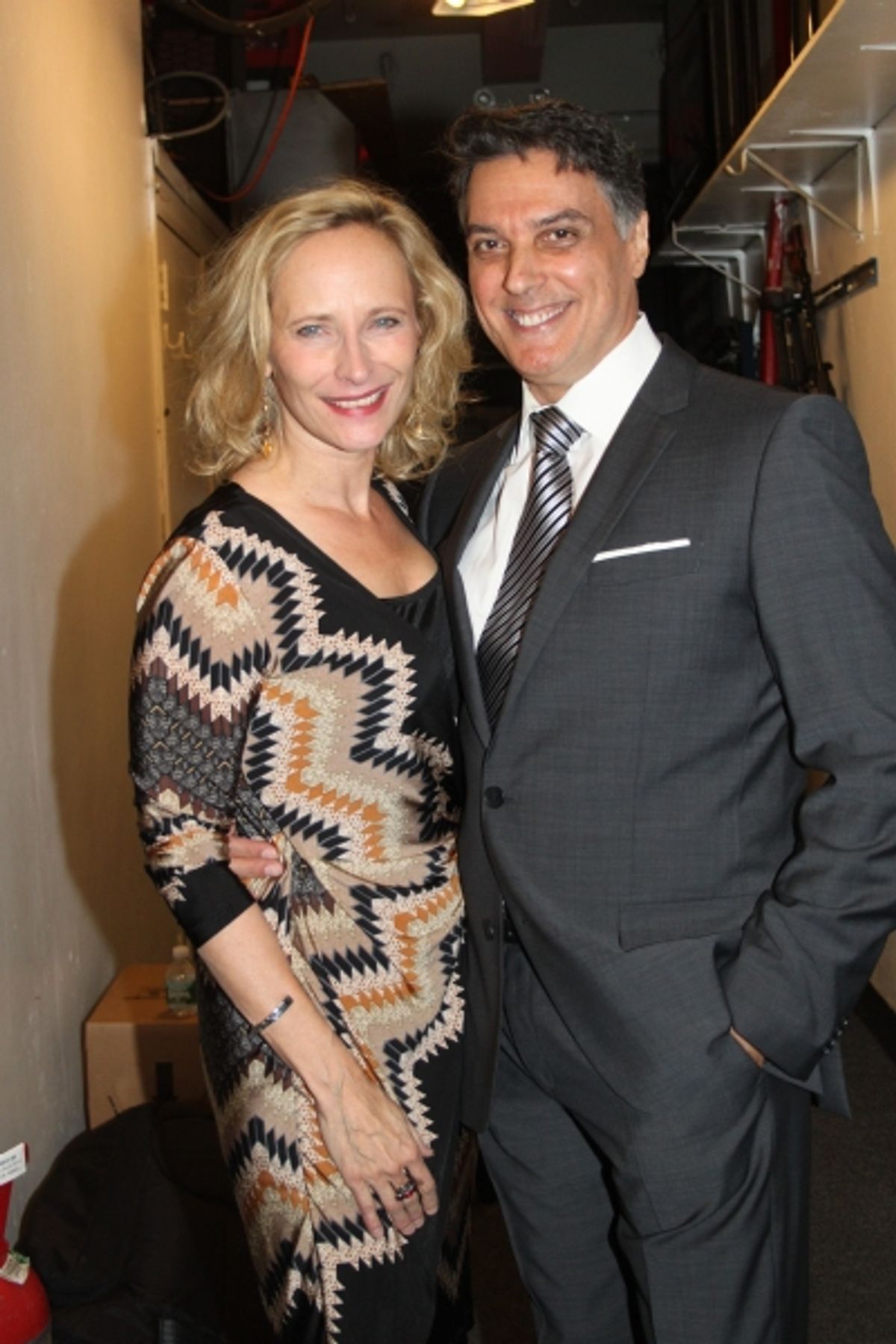 Laila Robins and Robert Cuccioli  at 